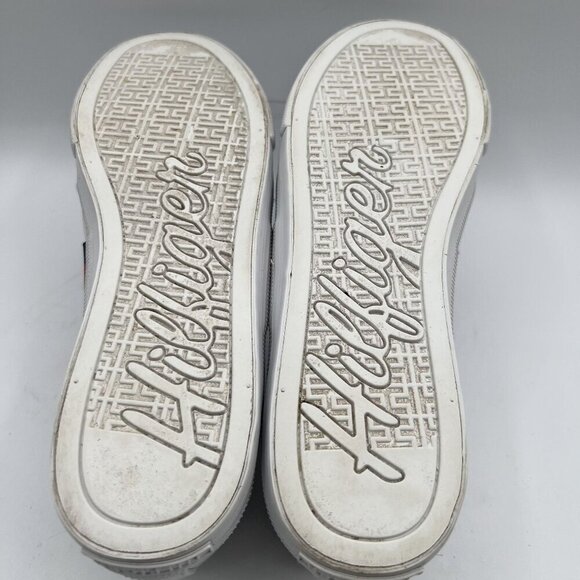 Tommy Hilfiger Womens 9.5M White Slip On Laceless Sneakers Comfy Walking Shoe - Picture 9 of 10